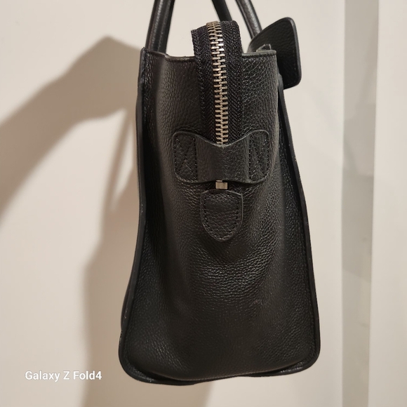 Céline Micro Luggage Handbag in Drummed Calfskin - Picture 14 of 17